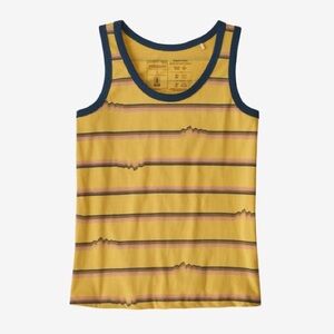 NEW Patagonia W's Ridge Rise Stripe Organic Tank Top